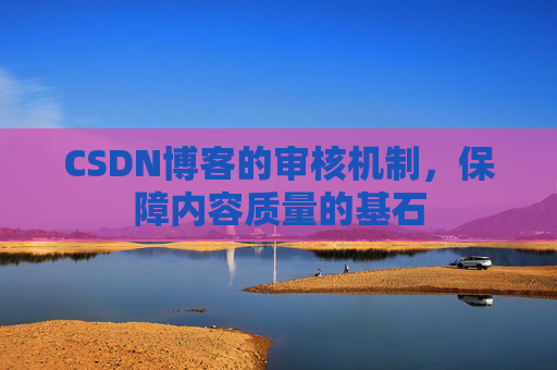 CSDN博客的审核机制，保障内容质量的基石